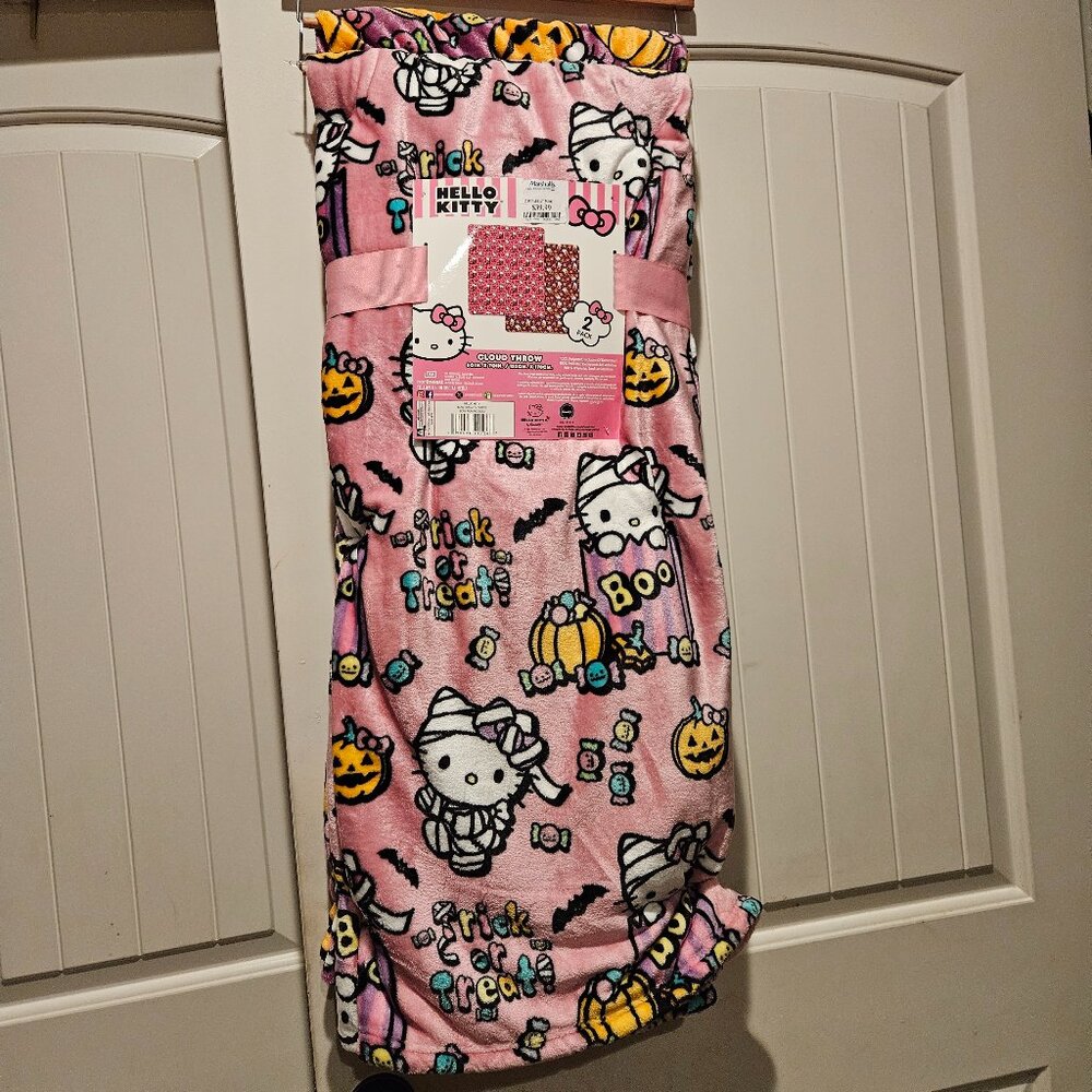 Viral Hello Kitty Halloween 2025 2-Pack Blankets